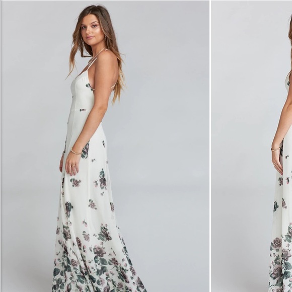 Show Me Your Mumu Goddess Godshaw Gown Floral Falls - XL - Picture 2 of 8